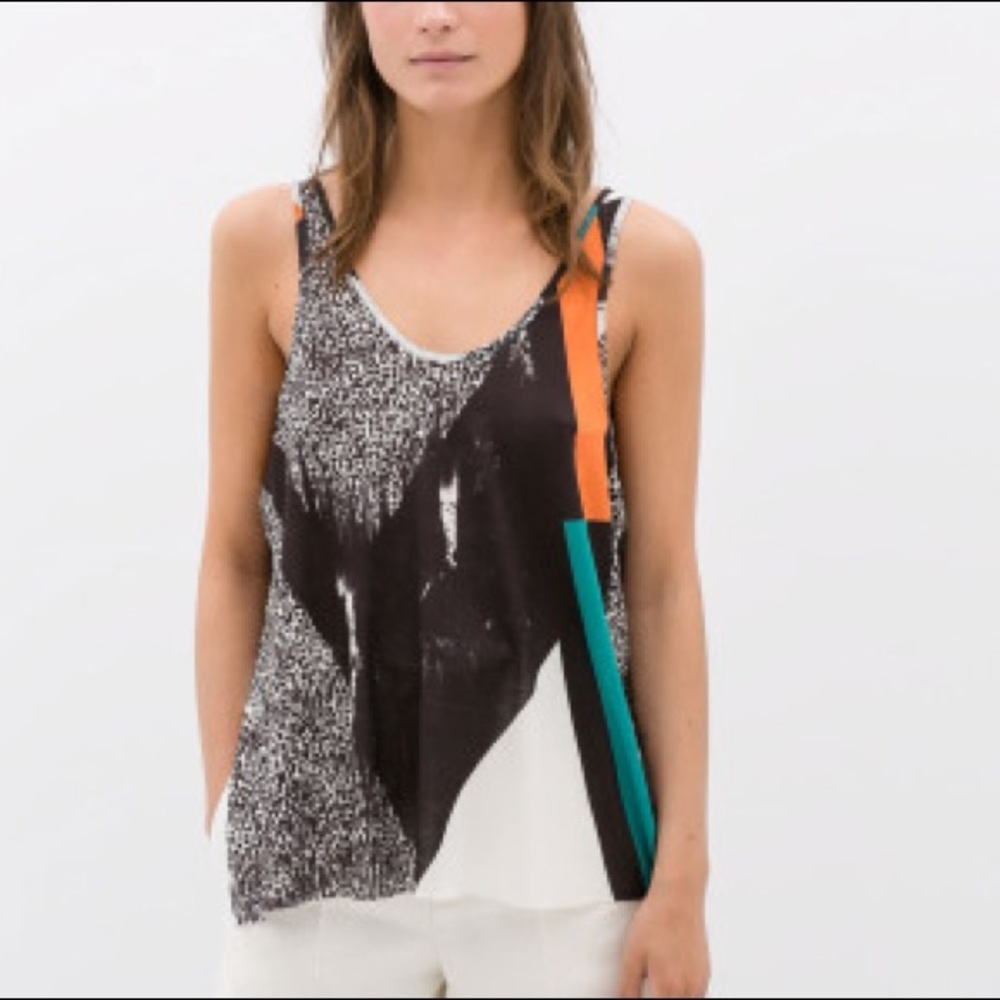 Zara Colorful Tank Top